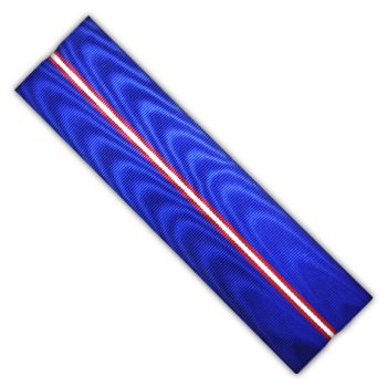 Blue, Red & White Ribbon